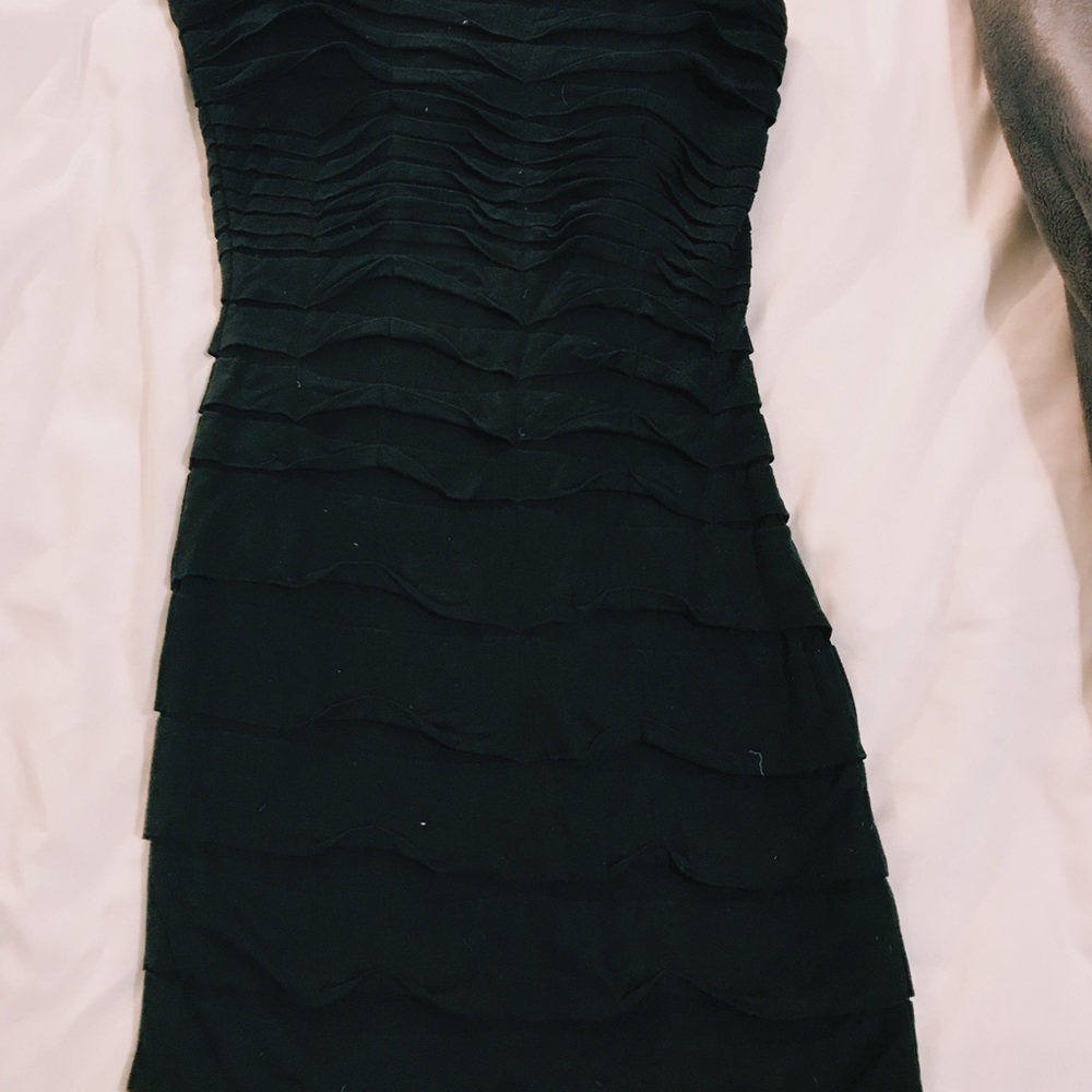 Body con black dress